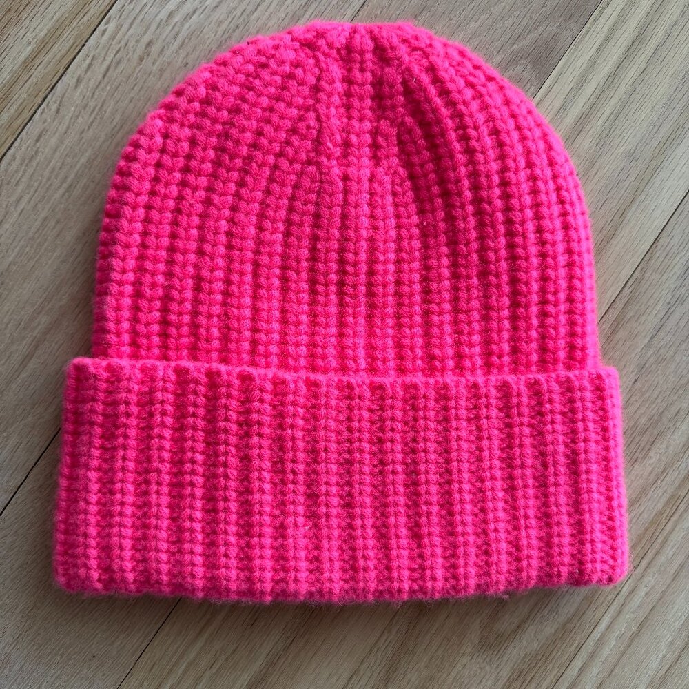 La Ligne Kinsale Beanie NWT Hot Pink